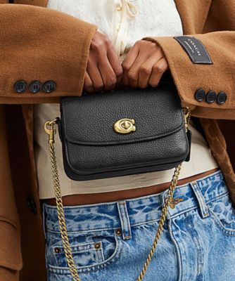 新品同様 COACH コーチ ボディバッグ 近年モデル 本革 ユニ